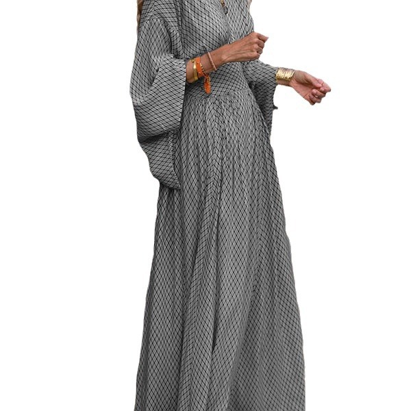 Boho Summer Beach Maxi Dress - Vintage Boho Women's Casual Dress Sping