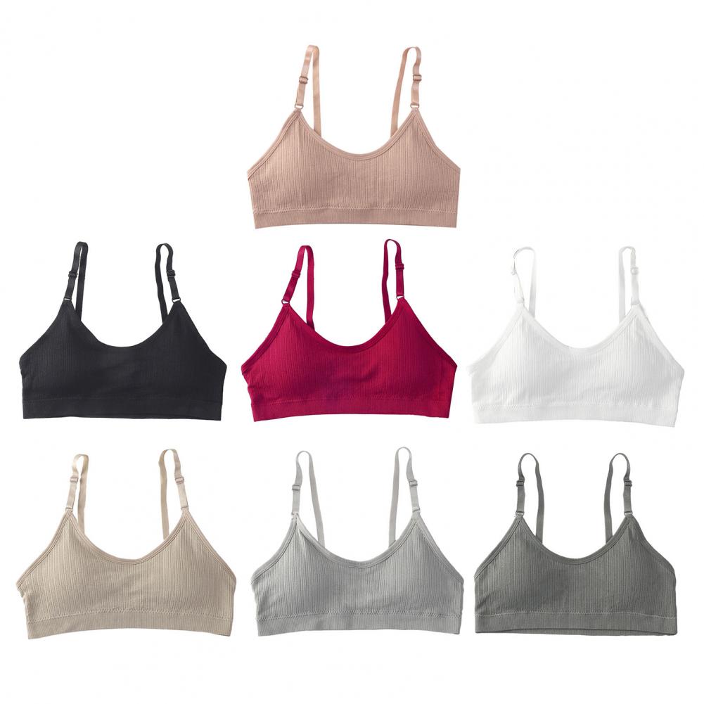 Women's Sports Bra Wireless Pa - Seamless Ribbed Workout Tank Top recension och pris
